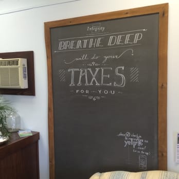 Integrity of Madison County - The chalkboard says it all! - Accountants Near Me - Pendleton, Indiana