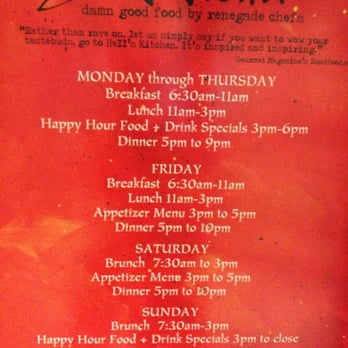Hell's Kitchen - Happy Hour times/prices - New American Near Me - Minneapolis, Minnesota Hell's Kitchen - Happy Hour times/prices - New American Near Me - Minneapolis, Minnesota