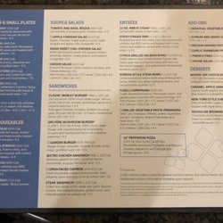 Hilton Garden Grille & Bar - Menu
