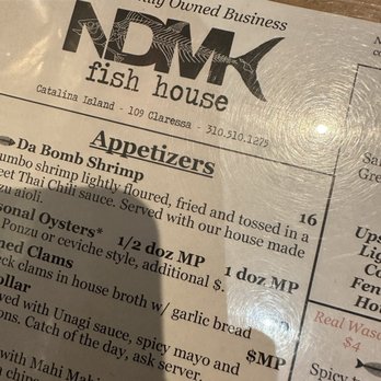 NDMK Fish House - Local Family owned! - Sushi Bars Near Me - Avalon, California NDMK Fish House - Local Family owned! - Sushi Bars Near Me - Avalon, California