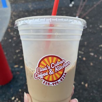 Elisa's Cuban Coffee and Kitchen - Iced latte - Cuban Near Me - Baton Rouge, Louisiana Elisa's Cuban Coffee and Kitchen - Iced latte - Cuban Near Me - Baton Rouge, Louisiana
