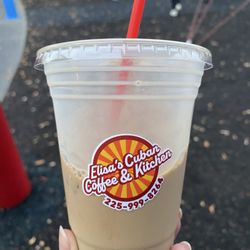 Elisa's Cuban Coffee and Kitchen - Iced latte