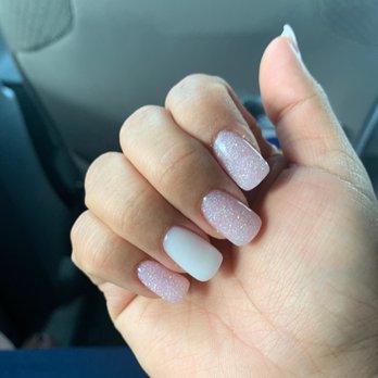 Vivian Nail Spa - SNS #102 with American White for the ring finger - Nail Salons Near Me - Springfield, Virginia Vivian Nail Spa - SNS #102 with American White for the ring finger - Nail Salons Near Me - Springfield, Virginia