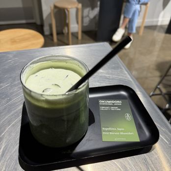 Commons Cafe - cream top matcha latte - Coffee & Tea Near Me - Irvine, California