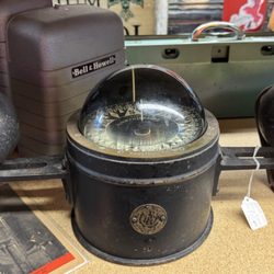 Plum Krazy Vintage & More - Ship's gyroscope.