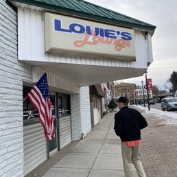 Exterior outside entrance of Louie's Lounge - Exterior - Attica, New York Exterior outside entrance of Louie's Lounge - Exterior - Attica, New York