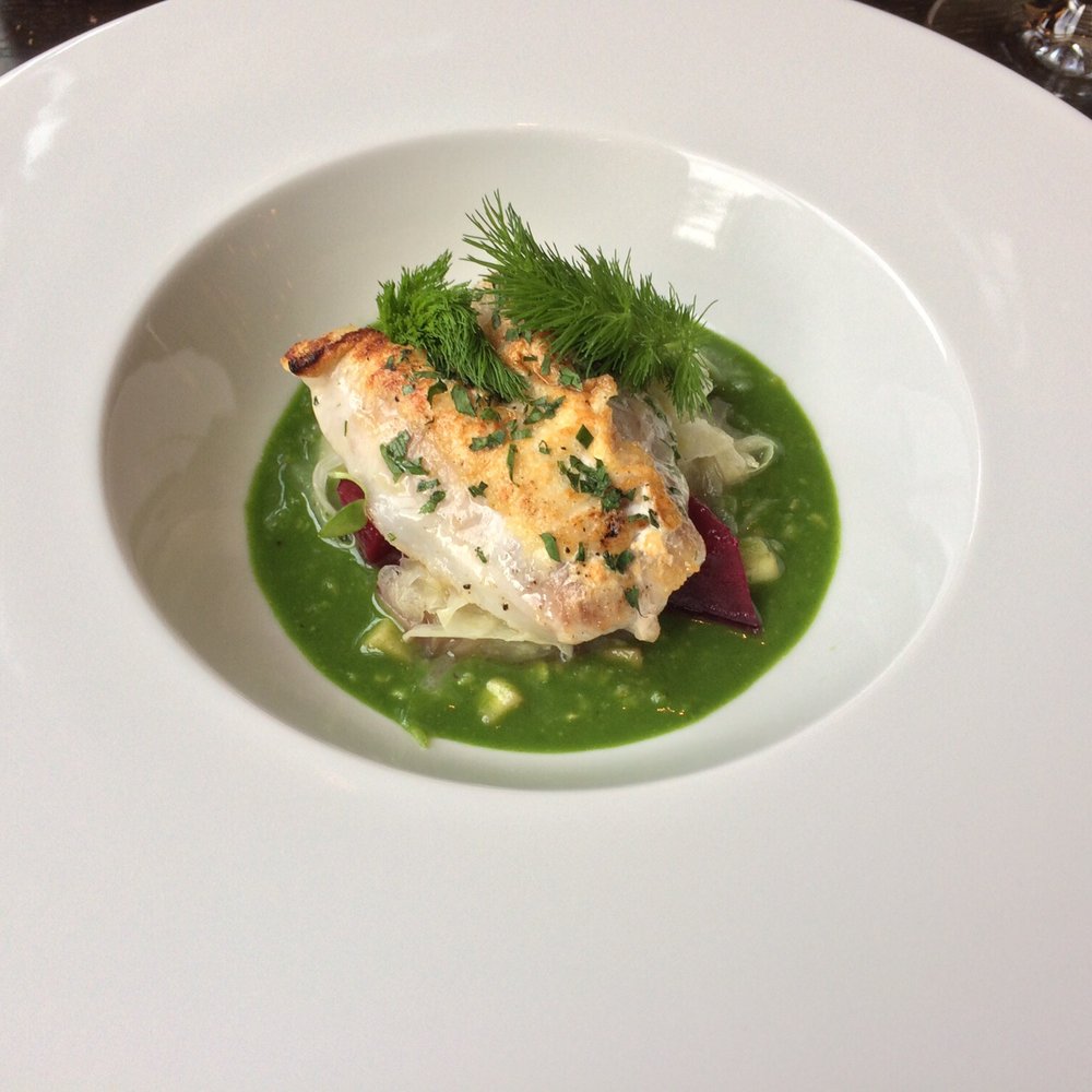 Dinner by Heston Blumenthal - Seafood porridge - British Near Me - London, XGL