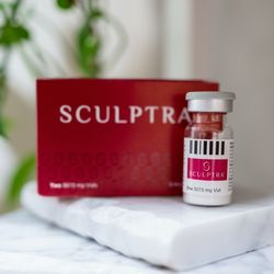 Smooth Aesthetics - Sculptra, a dermal filler that works by stimulating the body's natural collagen production, leading to gradual volume and wrinkle reduction.