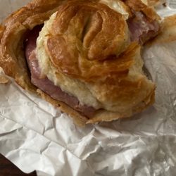 Caribou Coffee - Gross under cooked sandwiche