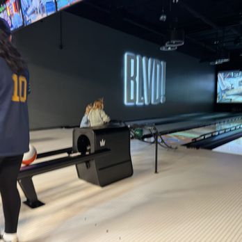 The BLVD - 3 generations enjoying bowling, with photo montage loop on the big screens! - Bowling Near Me - West Sacramento, California The BLVD - 3 generations enjoying bowling, with photo montage loop on the big screens! - Bowling Near Me - West Sacramento, California
