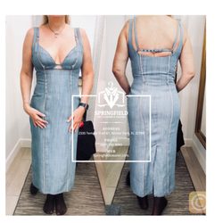 Springfield Dry Cleaner & Tailors - A denim dress is always a need! Custom made