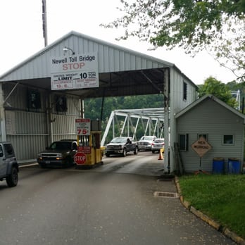 Newell Toll Bridge - Entrance to bridge from Ohio side. :) - Transportation Near Me Newell Toll Bridge - Entrance to bridge from Ohio side. :) - Transportation Near Me