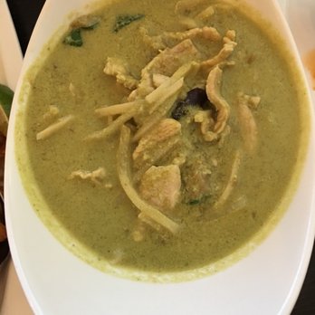 Vanda Thai - Green curry with chicken (came with rice) - Thai Near Me - Walnut Creek, California Vanda Thai - Green curry with chicken (came with rice) - Thai Near Me - Walnut Creek, California