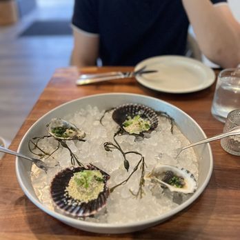 Jolie - Oyster and Peruvian Scallops - Seafood Near Me - Coronado, California