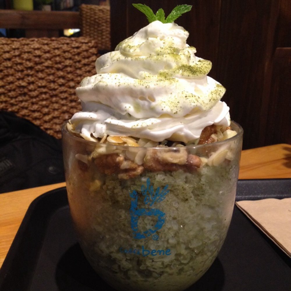 Caffé Bene - Green tea tower. Yummy~!!!! - Coffee & Tea Near Me - Urbana, Illinois Caffé Bene - Green tea tower. Yummy~!!!! - Coffee & Tea Near Me - Urbana, Illinois
