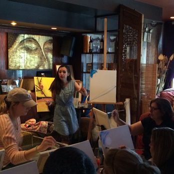 Infinite Colors Art Studio - Painting party at Delias Lounge in bay ridge - Paint & Sip Near Me Infinite Colors Art Studio - Painting party at Delias Lounge in bay ridge - Paint & Sip Near Me