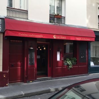 Chez France - Chez France... our favorite dinner spot in Paris! - French Near Me - Paris, 75