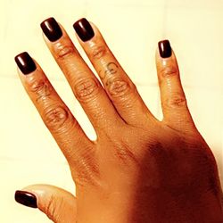 Expo Nails and Spa - Shape is perfect and she paints so clean and neat. I just love her! A true gem in Hudson MASS.
