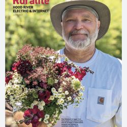 Apple Core Farm & Cut Flowers - June 2022 issue of RuralLite magazine, cover