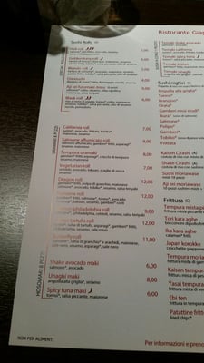 Menu photo 8 Aji Tei Florence, FI