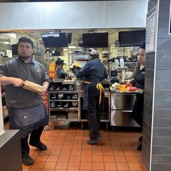 McDonald's - Busy day.