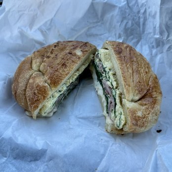 Lloyd's Donut Kitchen - Egg with ham, spinach, and cheese. And the croissant :-) Onolicious! - Donuts Near Me - Fremont, California Lloyd's Donut Kitchen - Egg with ham, spinach, and cheese. And the croissant :-) Onolicious! - Donuts Near Me - Fremont, California