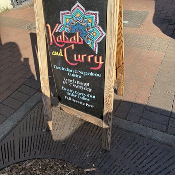 Kabab and Curry - Front sign - Indian Near Me - Raleigh, North Carolina Kabab and Curry - Front sign - Indian Near Me - Raleigh, North Carolina
