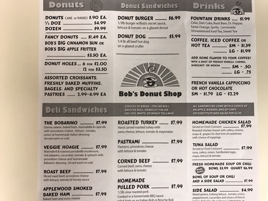Menu photo 1 Bob's Express & Catering McKees Rocks, PA
