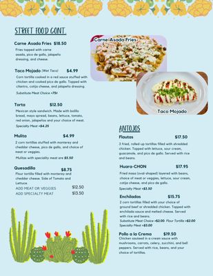 Menu photo 2 Huicholitos II Lacey, WA Menu photo 2 Huicholitos II Lacey, WA