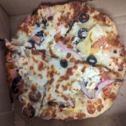 Buck's Pizza - Hooked on the Greek pizza! Try it you won't regret it!!