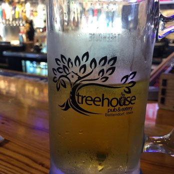 Treehouse Pub & Eatery - Cold beverages! - Pizza Near Me - Bettendorf, Iowa
