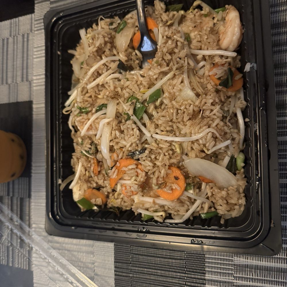 Shrimp Thai Spice Fried Rice w/ Thai basil (no egg) Shrimp Thai Spice Fried Rice w/ Thai basil (no egg)