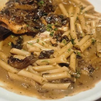 Eatalio Pasta & Wine - Chicken Marsala w/ Gluten Free Penne - Italian Near Me - Gilbert, Arizona