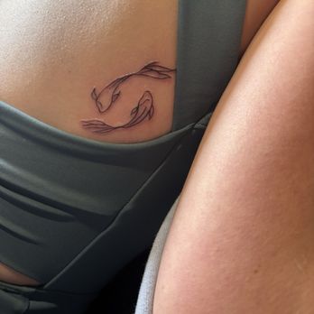 Eden Tattoo Gallery - Kip fish outline from Friday the 13th by James - Tattoo Near Me - San Diego, California