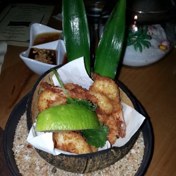 Three Dots and A Dash - Coconut Shrimp - Asian Fusion Near Me - Chicago, Illinois Three Dots and A Dash - Coconut Shrimp - Asian Fusion Near Me - Chicago, Illinois