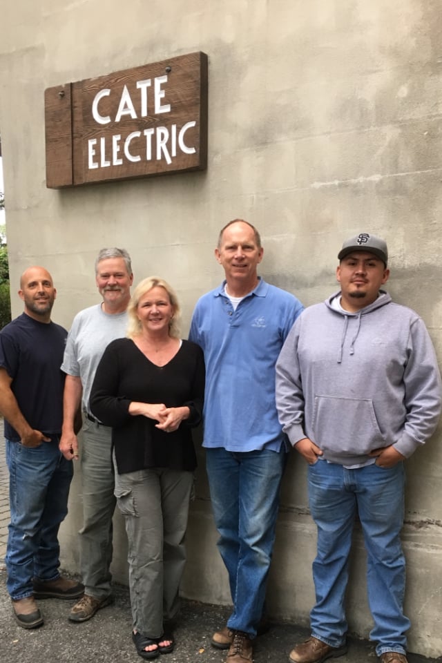 Slide of Cate Electrical Co Inc