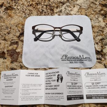 ReplaceALens - Very Satisfied!! - Eyewear & Opticians Near Me - Denver, Colorado ReplaceALens - Very Satisfied!! - Eyewear & Opticians Near Me - Denver, Colorado