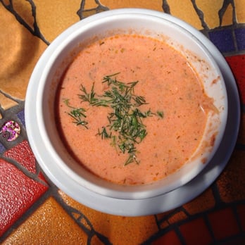 Robins Restaurant - Salmon Bisque - New American Near Me - Cambria, California Robins Restaurant - Salmon Bisque - New American Near Me - Cambria, California