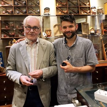Fincato - The owner of Fincato, my new pipe, and me. - Tobacco Shops Near Me - Rome, RM