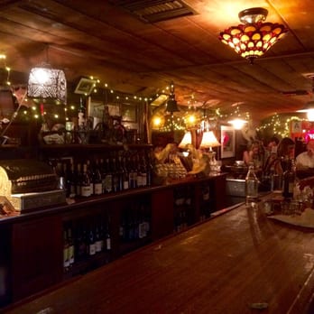 Old Place - Inside bar area which is where you'll be seated to dine inside if you're in a party of 3 or less. - American Near Me - Cornell, California