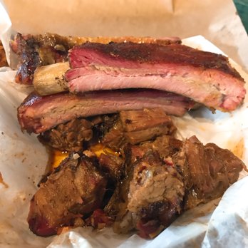 Slap's BBQ - Rib plate (3 ribs + 1 meat) $15.95 (those are burnt ends) - Barbeque Near Me - Kansas City, Kansas Slap's BBQ - Rib plate (3 ribs + 1 meat) $15.95 (those are burnt ends) - Barbeque Near Me - Kansas City, Kansas