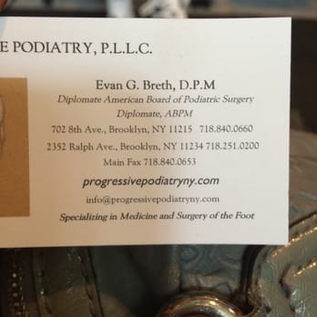 Evan Breth, DPM - Business card... - Podiatrists Near Me - Brooklyn, New York Evan Breth, DPM - Business card... - Podiatrists Near Me - Brooklyn, New York