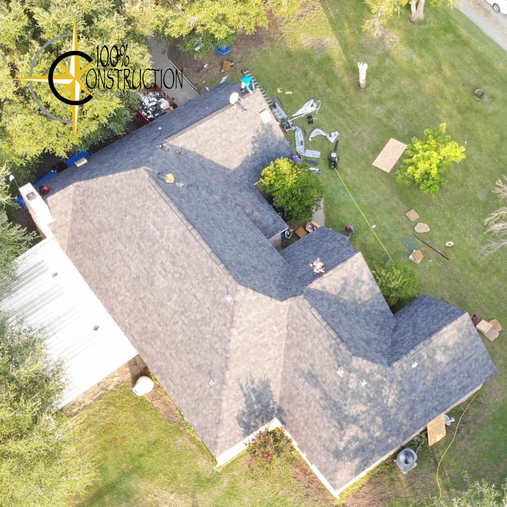 Slide of 100% Construction