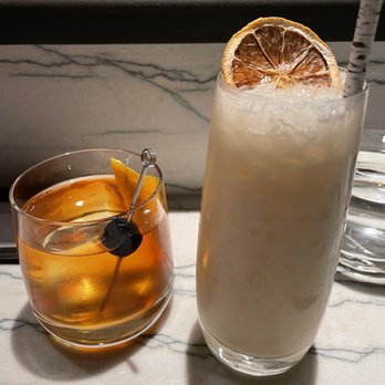 The Matheson - Manhattan and Pear Diver - Wine Bars Near Me - Healdsburg, California