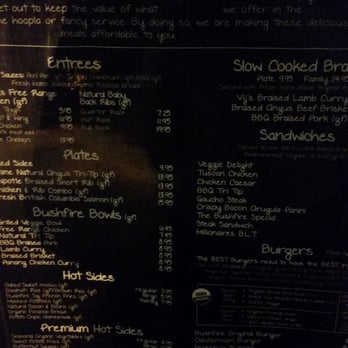 Bushfire Kitchen - Temecula - Gluten-Free Near Me - Temecula, California