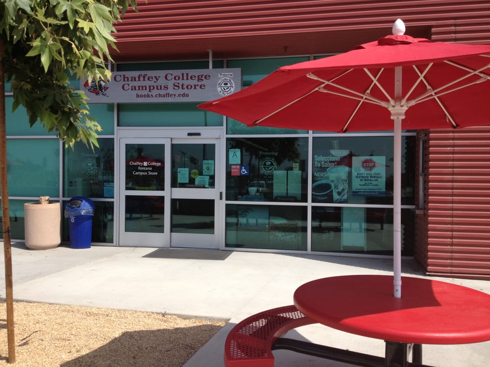 CHAFFEY COLLEGE BOOKSTORE Updated September 2024 16855 Merrill Ave