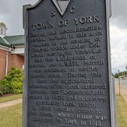 Town of Yorkville Historical Marker - Town of York Historical Marker