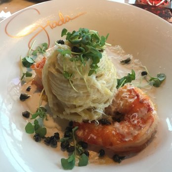 GIADA - The most delicious Lemon Spaghetti with Shrimp - wish there was more of it! Yummmm - Italian Near Me - Las Vegas, Nevada GIADA - The most delicious Lemon Spaghetti with Shrimp - wish there was more of it! Yummmm - Italian Near Me - Las Vegas, Nevada