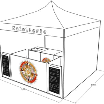 Les Caves - STALL DIMENSIONS - Beer, Wine & Spirits Near Me - Berlin, BE