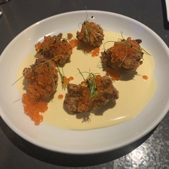 M Pocha - Special for the evening - Chicken Karaage + Caviar - Korean Near Me - Durham, North Carolina